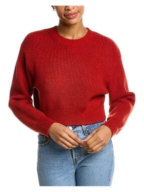 line and dot Ami Sweater Rust MD